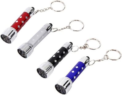 4pcs LED Mini Flashlight, Torch Keychain LED Keychain, Suitable for Camping Kids Part