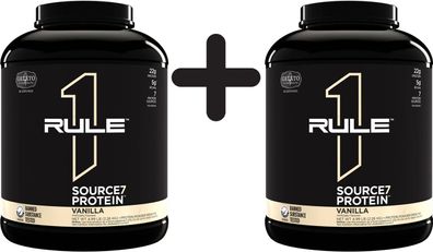 2 x Source7 Protein, Vanilla Gelato - 2260g