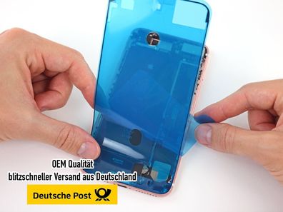 iPhone 8 Plus LCD Display Kleber Rahmen Wasser Dichtung Folie weiß
