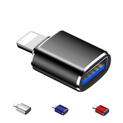 USB A auf Adapter OTG für iPhone iPad USB-Stick Kamera Daten Schnell Laden 3.0