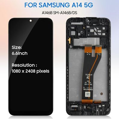 Display Screen Assembly für Samsung Galaxy A14 5G/A146B