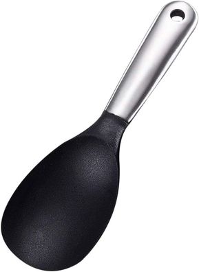 Silicone Rice Spoon with Stainless Steel Handle, Kitchen Utensils