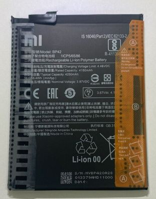 Original Xiaomi Mi 11 Lite / Mi 11 Lite 5G Akku BP42 Batterie Accu Battery