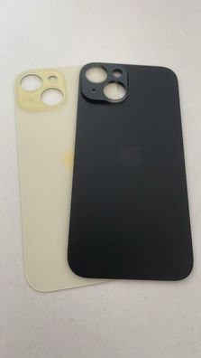 iPhone 15 Backcover Akkudeckel Rückseite Glas Big Hole Großes Kameraloch