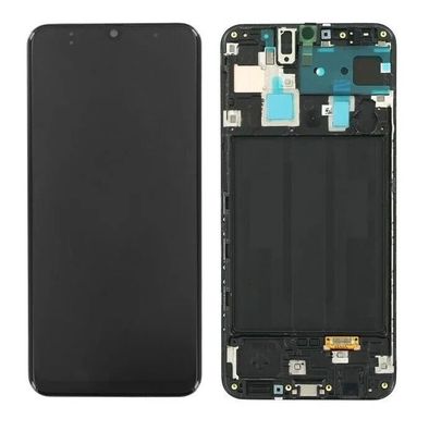 Samsung Galaxy A30 A305F Display Rahmen LCD Touchscreen Bildschirm Schwarz