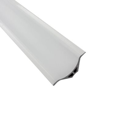 Abdeckschiene für Badewannen Spültisch mit Dichtlippe PVC weiss 250cm H15mm