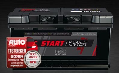 54324 IntAct Start-Power New Generation Autobatterie 12V/44Ah 440A Testsieger