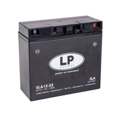 SLA12-22 SLA-AGM-Batterie 12V/22Ah Motorradbatterie 51814 51913 Harley-Davidson