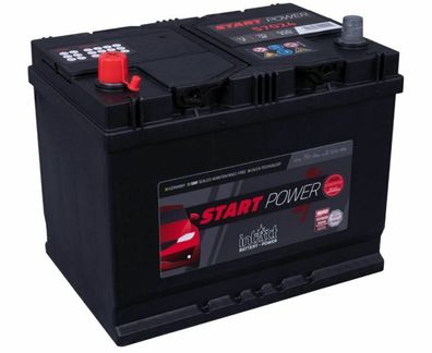 57024 ASIA-Autobatterie 12V/70Ah 550A Testsieger Ea755 Ns70MF 568405055 520 9D