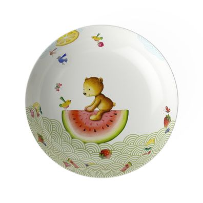 Villeroy & Boch Hungry as a Bear Kinderteller tief Premium Porcelain bunt 1486652752