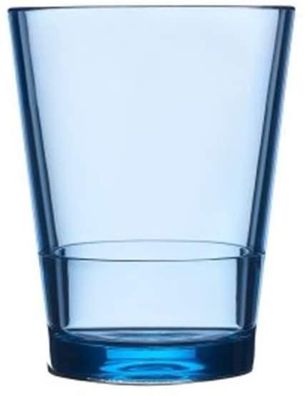 Mepal 6 Stück glas flow 200 ml - nordic blue 106080213800