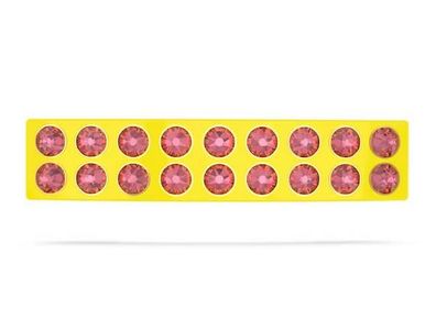 Swarovski CRO003 Haarclip, Rosa, Goldlegierungsschicht 5622228 Neuheit 2022