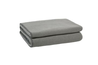 Zoeppritz Basis Soft-Fleece titanium blanket 935 65% Polyester, 35% Viscose 160x20