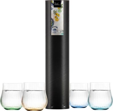 Eisch 4 Allround Becher 113/9 grün/blau/aqua/amber in GR RISING 78711399