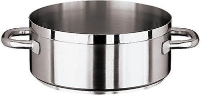 Sambonet Serie 1100 Edelstahl satiniert Bratentopf 36 cm P0022-P00006-11109-36