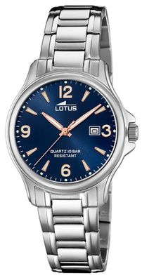 Lotus Damen Armbanduhr 18655/5 Edelstahlband Datum
