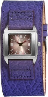 Just JU10153-003 Leder Uhr Unterlegearmband Lila