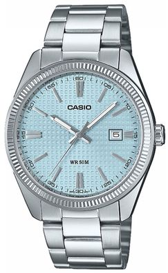 Casio Collection Herrenuhr Edelstahlband MTP-1302PE-2AVEF