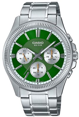 Casio Herren Armbanduhr MTP-1375PD-3AVEF Edelstahlband