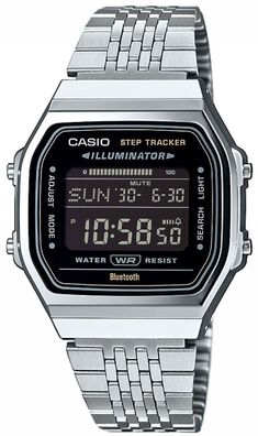 Casio Digital Armbanduhr Bluetooth Step Tracker ABL-100WE-1BEF