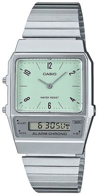 Casio Uhr Vintage Armbanduhr AQ-800E-3AEF AnaDigi Uhr