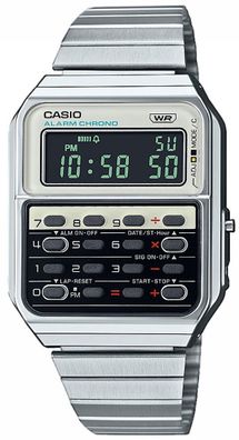 Casio Vintage Taschenrechner-Armbanduhr CA-500WE-7BEF