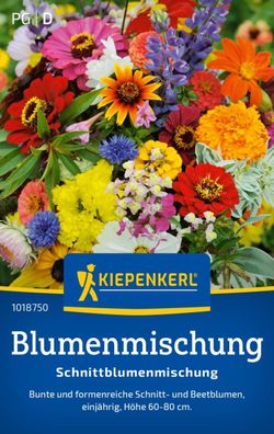 Blumenmischung Schnittblumenmischung, Bunte und formreiche Schnitt- und