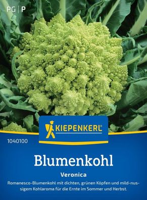 Blumenkohl Veronica, F1, Romanesco-Blumenkohl - für die Ernte im Sommer und