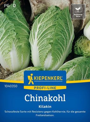 Chinakohl Kilakin, F1, schossfest - Resistenz gegen Kohlhernie - für die