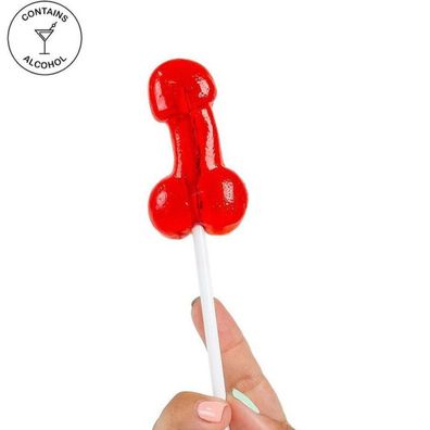 Secretplay - Cock Lollipop mit Alkohol Strawberry Daiquiri