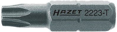 HAZET Bit "2223-T" 1/4", Innensechsrund Profil, 6k T7