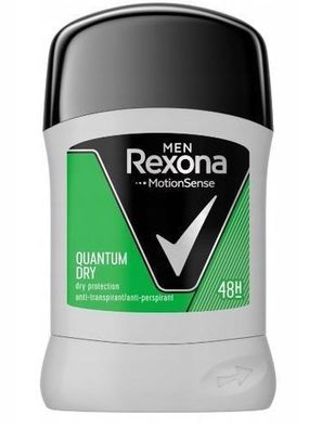 Rexona Men Quantum Dry Antitranspirant Stick, 50 ml