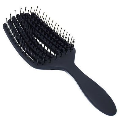 Knotenlösende Haarbürste ohne Ziepen Speed Dry Pflege Dry Hairbrush Black Retoo