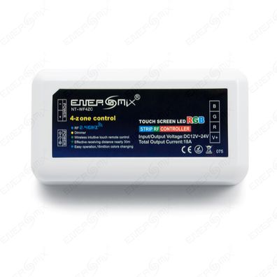 4 Zone LED Controller Regler Steuergerät Steuerung Receiver für LED RGB Streifen