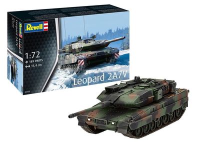 Revell Leopard 2A7V in 1:72 Revell 03355 Bausatz