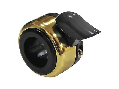 BRAVE Classic Glocke Fahrradglocke im Minimaldesig gold