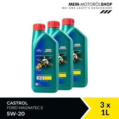 Ford Castrol Magnatec 5W-20 E 3x1 Liter