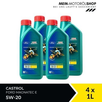 Ford Castrol Magnatec 5W-20 E 4x1 Liter