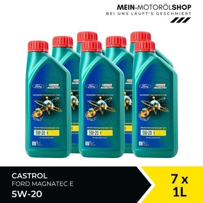 Ford Castrol Magnatec 5W-20 E 7x1 Liter