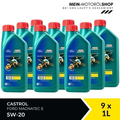 Ford Castrol Magnatec 5W-20 E 9x1 Liter