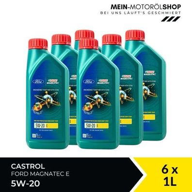 Ford Castrol Magnatec 5W-20 E 6x1 Liter