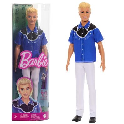 Ken Puppe blond Western Style | Barbie HRH25 | Mattel Fashionistas 226