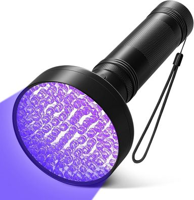 100 Stück UV-LED-Taschenlampe 395 nm, Schwarzlicht-Detektor für Haustierurin und Tepp