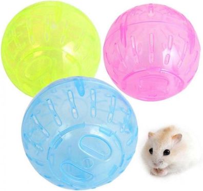 3 Stück Haustier Nagetier Joggingball Hamster Rennmaus Sportball Spielzeug