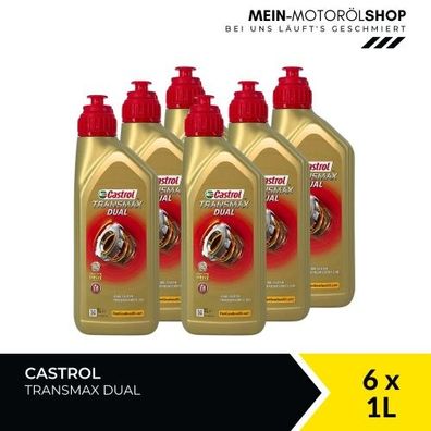 Castrol Transmax DUAL 6x1 Liter