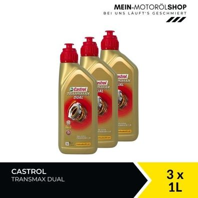 Castrol Transmax DUAL 3x1 Liter