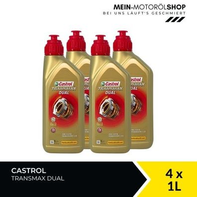 Castrol Transmax DUAL 4x1 Liter