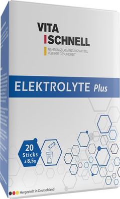 57,00 €/ kg | Vita Schnell Elektrolyte Plus, 20x 8,5g