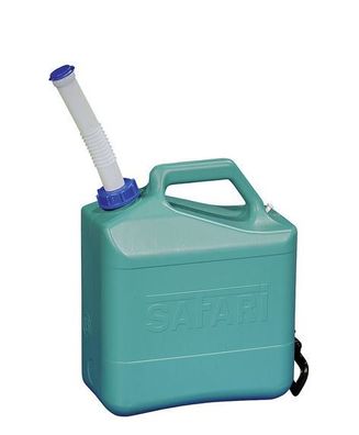 Safari Wasserkanister 15 L Deckel Ausgießer Kanister türkis Griff 60072r NEU