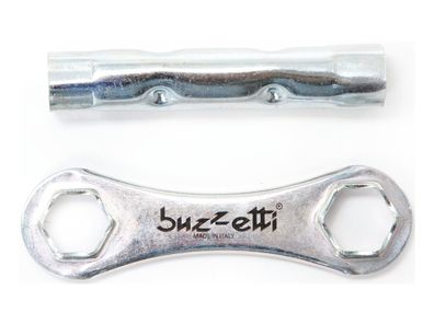 Buzzetti Zündkerzenschlüssel SW 16 + 18 mm Länge 120 mm